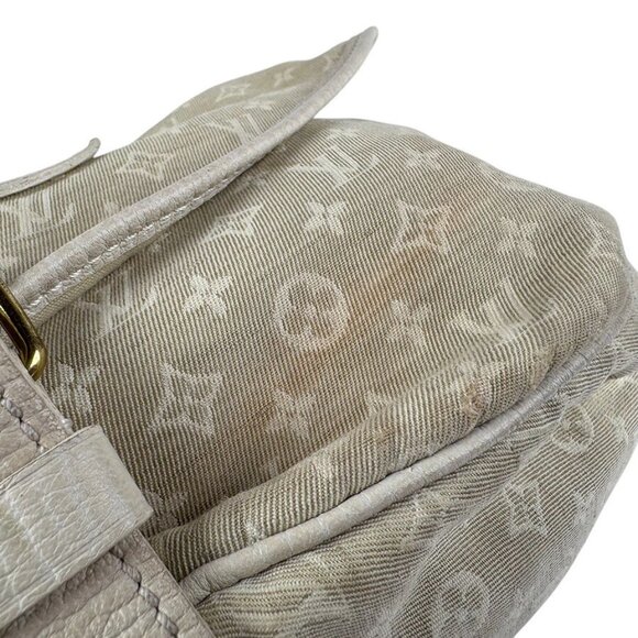 Auth LOUIS VUITTON Monogram Mini Lin Saumur 30 Crossbody Bag - Picture 11 of 14